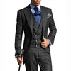 Men's Suits Colorful 3 Piece Men Suit Costume Homme Groom Tuxedo For Wedding Slim Set Male Blazer Terno Masculino (Jacket Pants Vest)
