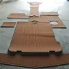 2008-2014 MasterCraft X35 Swimplatform Cockpit pad Boot Eva Teak Deck Floor Mat Zelf Backing Ahesive Seadek Gatorstep Style Floor