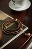 Странд украшений браслеты для женщин Pulsera hombre charm pulseiras пары браслет подарок S925 Серебряное старое сандаловое дерево оригинал