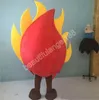 Kerstmis Big Fire Mascot Costume Catoon Character Outfit Pak Halloween volwassenen Maat Verjaardagsfeestje Outdoor Outfit Charitable