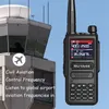 Talkie Walkie Ruyage UV98 6 Bandes Amateur Ham Two Way Radio Station 256CH 10W Air Band NOAA LCD Color Scanner Aviation 230323