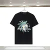 2023 Herren T-Shirts Designer T-Shirt Baumwolle Rundhals Druck Schnell trocknend Anti-Falten Männer Frühling Sommer Hoher lockerer Trend Kurzarm Männliche Kleidung Größe S-3XL