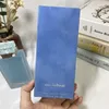 Parfymer dofter kvinna parfym spray ljus blå eau intensiva blommiga fruktiga anteckningar långvarig luktutgåva