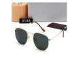 Óculos de sol de luxo de luxo designers de lentes polaroides masculino masculino óculos de óculos sênior para mulheres Óculos de óculos de metal vintage Metal Sun Glasses3548