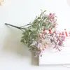 装飾的な花シミュレーションベリーワイルドフルーツオリーブ人工花のアレンジメント偽植物の家の家の結婚式のクリスマス飾り