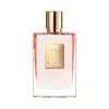 Luxuries Designer Perfume Bottle Glass Solid Rolling in Love 50ml Men Men eu de Parfum長い時間