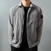 Men's Jackets Spring And Summer Metal Nylon Series Jacket Men Thin Lapel Coat