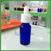 All-match Tropfflaschen aus Glas 30 ml 5 ml 10 ml 15 ml 50 ml Flaschen Ätherisches Öl Glas Blaue Flasche mit kindersicherer Gummikappe 600 Stück