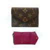 Top quality wallets bag Brown flower rosalie victorine wallet luxury Womens coin purse M41938 card holder keychain Man Designer purses Key pouch Leather CardHolder