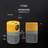 Проекторы vivicine yt400 2022 Новый карманный светодиодный мини -подарок проектора для Man Micro -видеоигры Proyectortoy Beamer Z0323