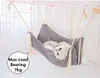 Cat Beds Six Colors Cotton Linen Pet Hanging Bearing 7kg Funny Swing In Cage Hammock Comfortable Bed Supplie