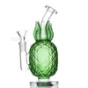 Unico bong in vetro ananas riciclatore narghilè 14mm giunto femmina gorgogliatore tubi dell'acqua 7,5 pollici olio dab rig accessori per fumatori bong con banger o ciotola al quarzo