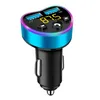 多機能Bluetooth Radio Transmitter Car Phone Charger with Mp3プレーヤーBT 5.0 FMトランスミッターデュアルUSBカー充電器ラブハートデザイン