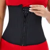 Latex Waist Trainer Girdle Corset Cincher 25 Steelbones Abdomen Tummy Shapewear Firm Control Slimming Body Shaper Sauna Sweet Suit