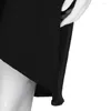 Casual Dresses Plus Size XXXXXL Summer Fashion Women Black Short Sleeve Dress O-Neck Cold Shoulder Strapless Hollow Out 888