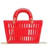 designer bags Supermarket Shopping Basket Jelly Bag Large Capacity Portable Basket Storage Basket