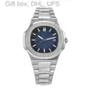 40 -миллиметровый бренд мужские роскошные часы часы автоматическое прозрачное механическое синий циферблат 5711 PPF 3KF 2813 Sport