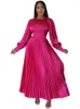 Ubrania etniczne Turcja Afrykańskie sukienki dla kobiet 2023 Dashiki Autumn Winter Maxi Sukienka Panie Tradycyjne wróżki