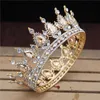 Wedding Hair Jewelry Crystal Vintage Royal Queen King Tiaras and Crowns Men/Women Pageant Prom Diadem Hair Ornaments Wedding Hair Jewelry Accessories 230323