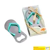 Flip Flop Bottle Openers Party Wedding Favor Gift Thong Selppers de cerveja abridor de garrafa de cerveja Supply