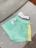 5A Designer Shorts Shorts Style Fashion Fermented Wash con pattern da ricamo aleo morbido 100% pianura di cotone
