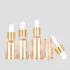 Flacone di profumo 10x15ml Flacone contagocce in vetro da 20 ml per fiale contagocce liquido E con pipetta per profumo cosmetico Olio essenziale 100 ml 50 ml 30 ml 10 ml 230323