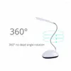 Lampes de table Mini lampe de bureau LED tuyau flexible lumière de batterie de protection des yeux sans scintillement