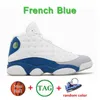 French Blue Jumpman 13 13s 남자 농구화 하이퍼 로얄 코트 퍼플 블랙 캣 레드 플린트 델 솔 브레이브 블루 럭키 그린 Bred Sportsv9KV#