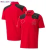 Wangcai01 Formule 1 2023 Team T-shirt Nieuwe F1 T-shirt Polo Shirts Motorsport Driver Red T Shirt Breathab Short Seve Jersey 0323H23