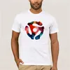 Men's T Shirts Cool Short Sleeve Shirt Spinning 45 Art By Linda Woods Transparent 2023 Summer Style Tshirt