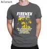 Heren t shirts geek brandweerlieden nooit sterven brandweerhemd comfortabel beroemd maken foto's over maat 5xl vrije tijd zomer tee