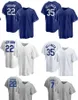 maillots de baseball 50 BETTS 22 KERSHAW 7 URIAS 35 BELLINGER 5 FREEMAN kingcaps boutique en ligne mode Dropshipping Accepté Cool Base Jersey en gros