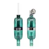 Tubi di fumo di nettare per il riciclaggio dell'acqua Kit di tubi di paglia Dab 2 IN 1 Bocchino piatto per tabacco e nettare di erbe secche