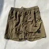 Pantaloncini tinti in nylon metallico Tuta da jogging all'aperto Pantaloni corti da uomo causali Pantaloncini da bagno da spiaggia Taglia M-XXL