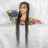 Popular Full Lace 037 Braid Headcover LACE Braids Wig230323