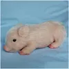 Juegos de novedad 4.7 pulgadas FL Body Sile Piglet Cute Living Lifelike Soft Pig Doll Reborn Interesante Toy Kids Toys 220510 Drop entrega Regalos DH8CQ