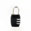 100pcs TSA 3 Digit Code Combination Mini Lock 6*3cm Resettable Customs Locks Travel locks Luggage Padlock Suitcase High Security Home product With DHL/FedEx Delivery