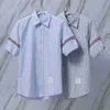 Shirts Men Clothing 2023 Summer New For Mens Designer Clothes Shirts Blouses Camisas De Hombre Tops Korea Fashion Short Sleeve ERW9