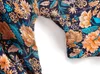 Women's Swimwear Vintage Women Boho Cover Ups Oversize Bohemian Rayon Cotton Kimono Sashes Hippie Blusas Boho Chic Ethnic Tops 230323