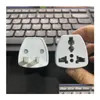 電源プラグアダプタートラベルチャージャーAC電気UK AU EU TO US Converter USA UNIVERSAL ADAPTER CONNECTOR高品質ドロップ配信DHC3Q