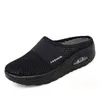 Terlik Hava Yastığı Slip-On Kadınlar Yürüyüş Ayakkabıları Ortopedik Diyabetik Bayanlar Platform Katırları Ağ Hafif Terlikleri Kama Kadın Sneaker 230323