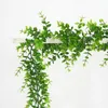 Fleurs décoratives 170 CM plantes artificielles plante grimpante feuille verte lierre vigne pour la décoration de mariage à la maison en gros bricolage guirlande suspendue