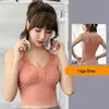 Camisoles Tanks Women Push Up Sports Bras V Underwear Shoproof Breaable Gym Fitness Aletic Running Yoga Bh Sport Tops Z0322
