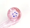 5PCS/SET Polichromatyczny Pyrex Glass Daisy Ecran do szklanej ręcznej rurki Otwór Kwiat Pearl Paznokcie z pojemnik