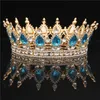 Wedding Hair Jewelry Crystal Vintage Royal Queen King Tiaras and Crowns Men/Women Pageant Prom Diadem Hair Ornaments Wedding Hair Jewelry Accessories 230323