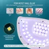 Suszarki paznokci 51LEDS paznokcie Suszarka UV Lampa paznokciowa do utwardzania wszystkich żelowych lakieru do paznokci z wykrywaniem ruchu Profesjonalne manicure sprzęt narzędzi 230323