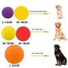 Jouets à mâcher pour animaux de compagnie jeu en Silicone Frisbeed jouet pour chien disques volants entraînement jouets interactifs fournitures pour animaux de compagnie disque volant 15 cm