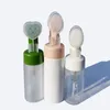 100 مل من التدليك التدليك Silicone Brush Bottle Cleanser Cleanser Mousse Foaming Bottles Cosmetics Cossistics