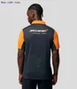 wangcai01 Herren Polos McLaren 2023 neuer F1-Rennanzug kurzes Seve-T-Shirt Herren Sommersport atmungsaktives PoloT-Shirt 0323H23