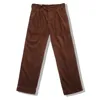 Pantaloni da uomo Retro Velluto a coste Cargo Uomo Donna Alta qualità Tasca nera Spessa Dritto Casual Streetwear Abbigliamento da lavoro invernale Tuta 230323